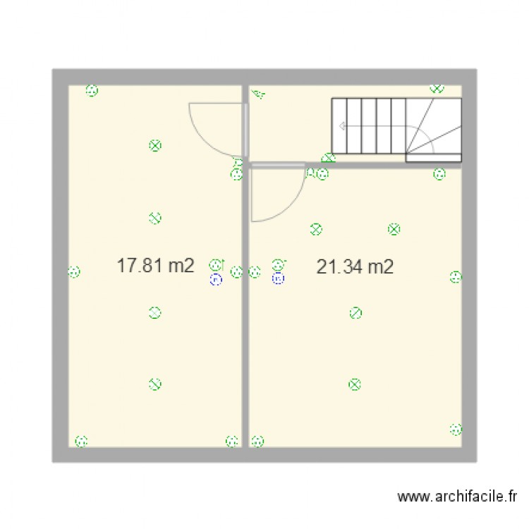 etage M JURY. Plan de 0 pièce et 0 m2