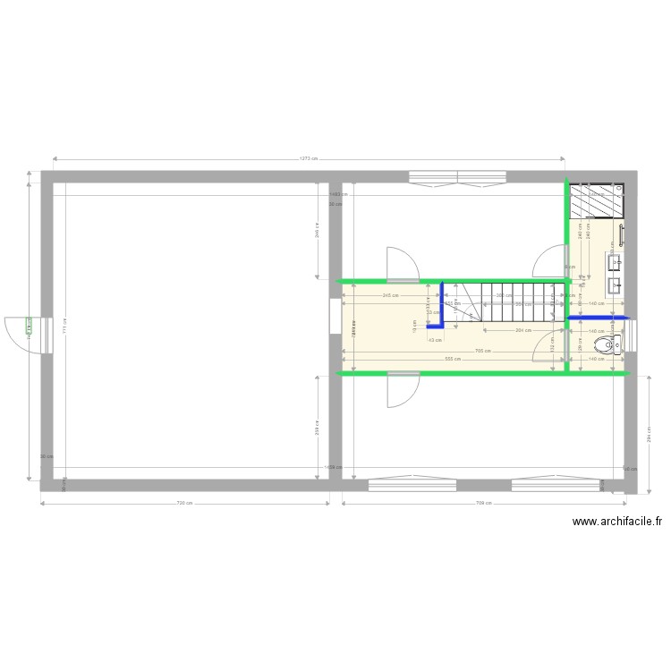 PLAN PAYET étage projeté. Plan de 0 pièce et 0 m2