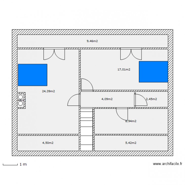 Cornouaille etage v4. Plan de 0 pièce et 0 m2