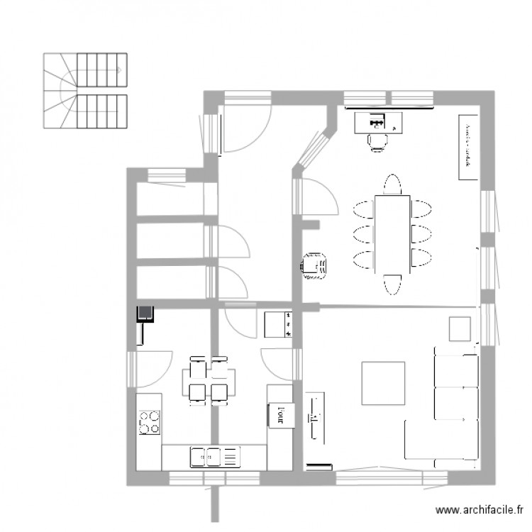 Villers Maison JaCa1. Plan de 0 pièce et 0 m2