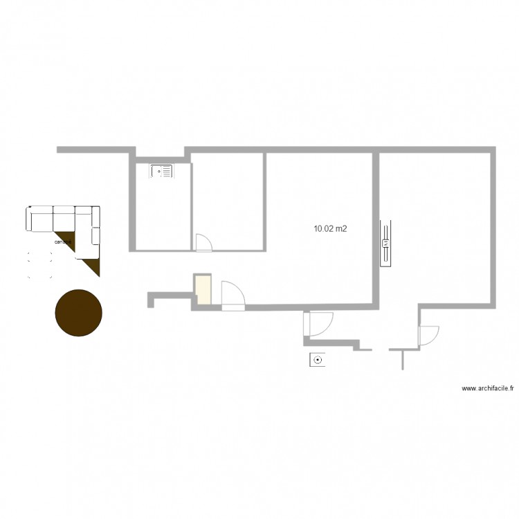 Appartement01. Plan de 0 pièce et 0 m2