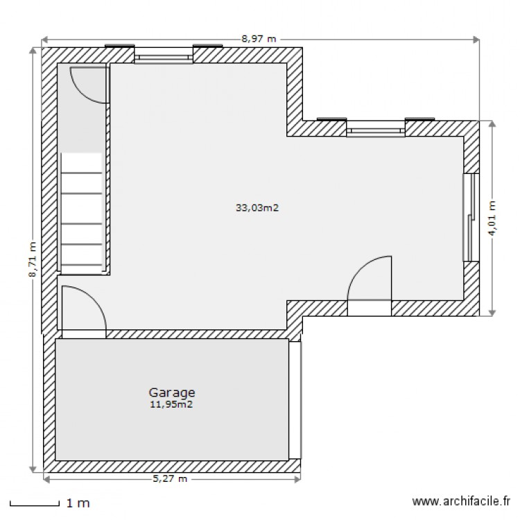 La Muette RDC V2. Plan de 0 pièce et 0 m2