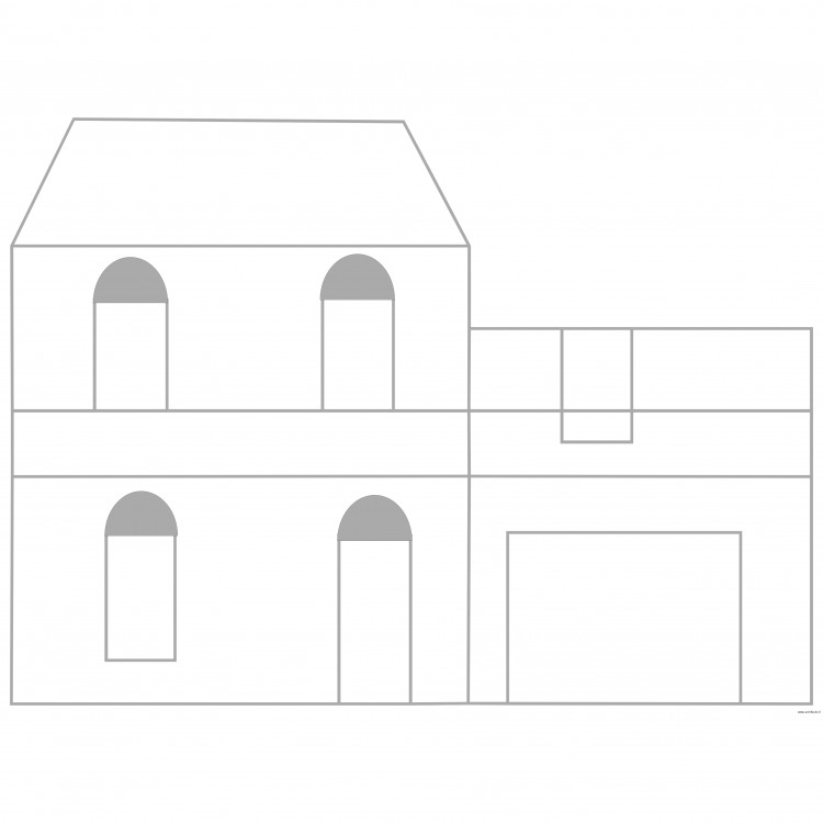 facade 1. Plan de 0 pièce et 0 m2