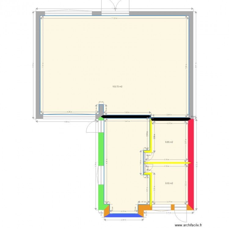 Maison Alfonslaan Simple. Plan de 0 pièce et 0 m2
