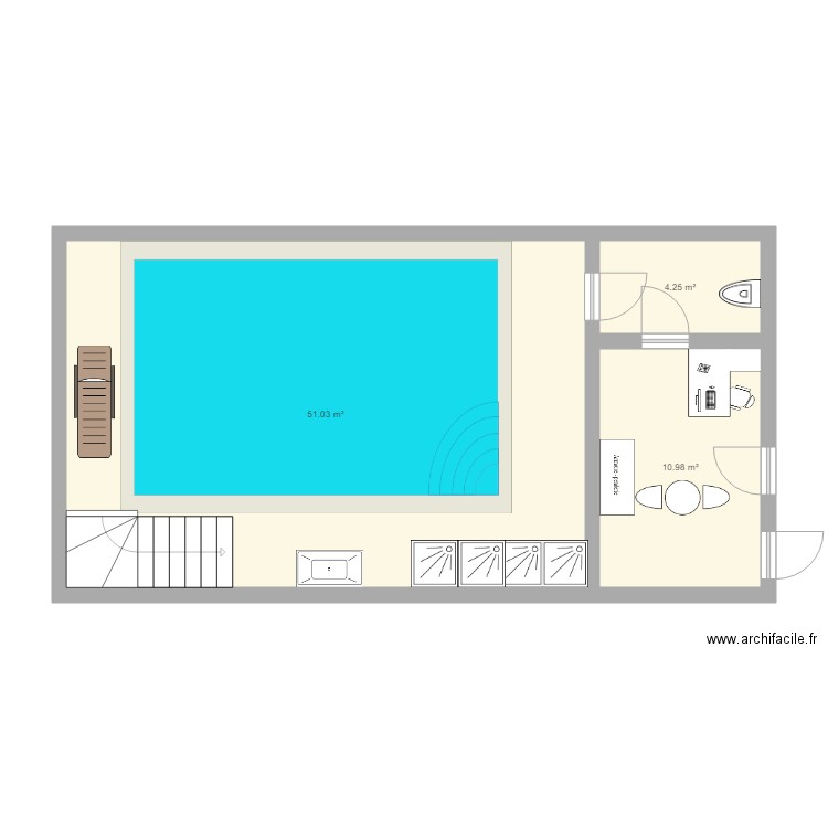 piscine 12. Plan de 0 pièce et 0 m2