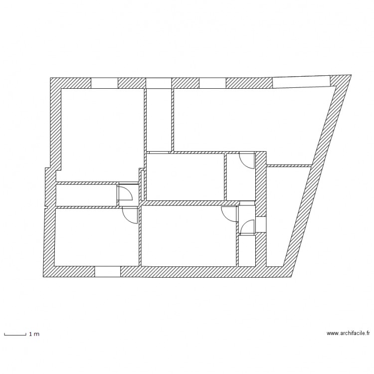 SCI SKY RDC dessin. Plan de 0 pièce et 0 m2