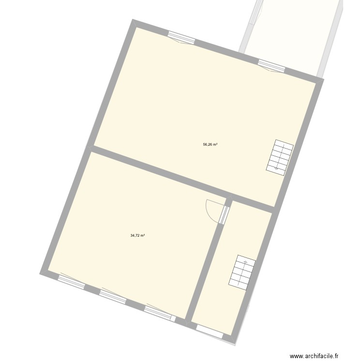 Mediatheque_plan_2_studio-sansmeubles. Plan de 9 pièces et 339 m2