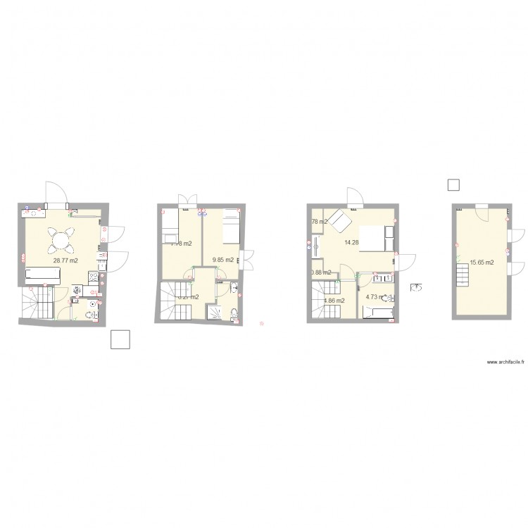 nouveau plan cognin appartement 1. Plan de 0 pièce et 0 m2