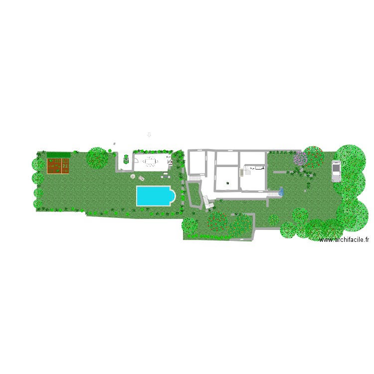 pool house piscine 2. Plan de 1 pièce et 0 m2