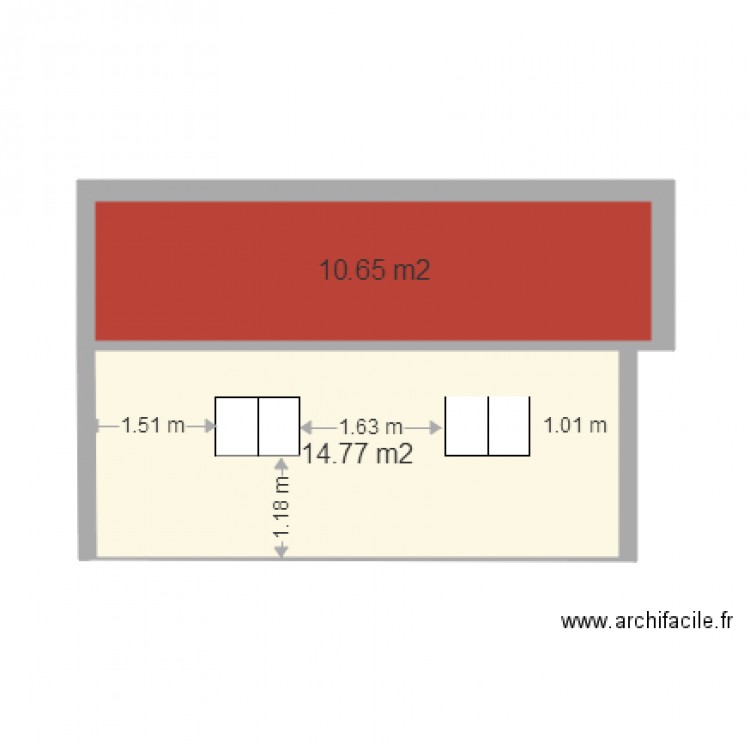 vue de gauche garage version 2. Plan de 0 pièce et 0 m2