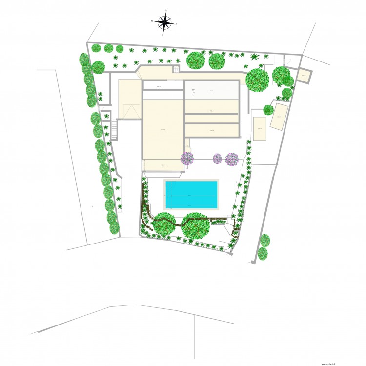 terrasse piscine3. Plan de 0 pièce et 0 m2