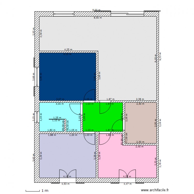 Premier etage (2). Plan de 0 pièce et 0 m2