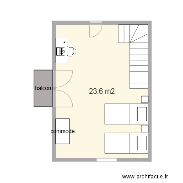 Annexe1 étage. Plan de 0 pièce et 0 m2