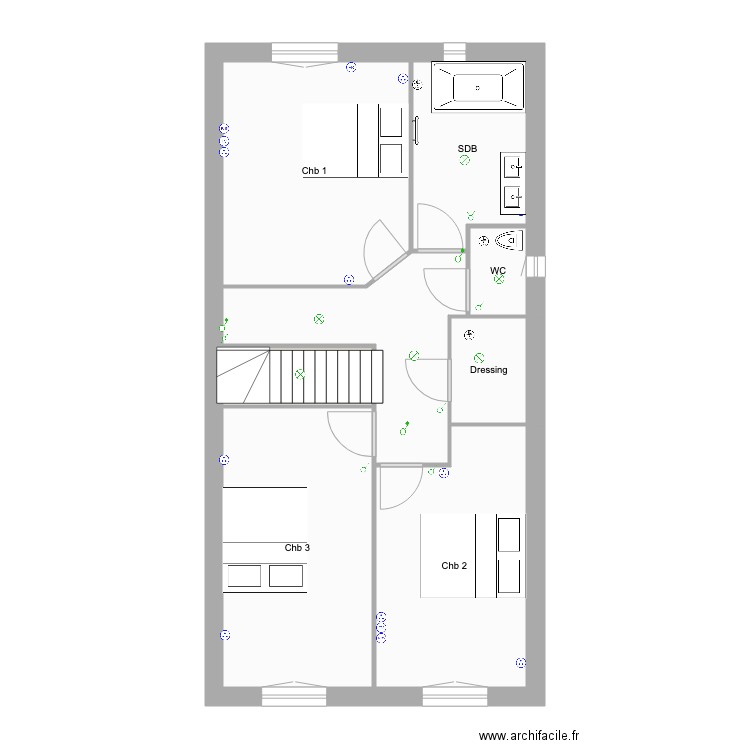 Frappart etage 11 11 2021. Plan de 0 pièce et 0 m2