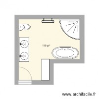 Plan de salle de bain