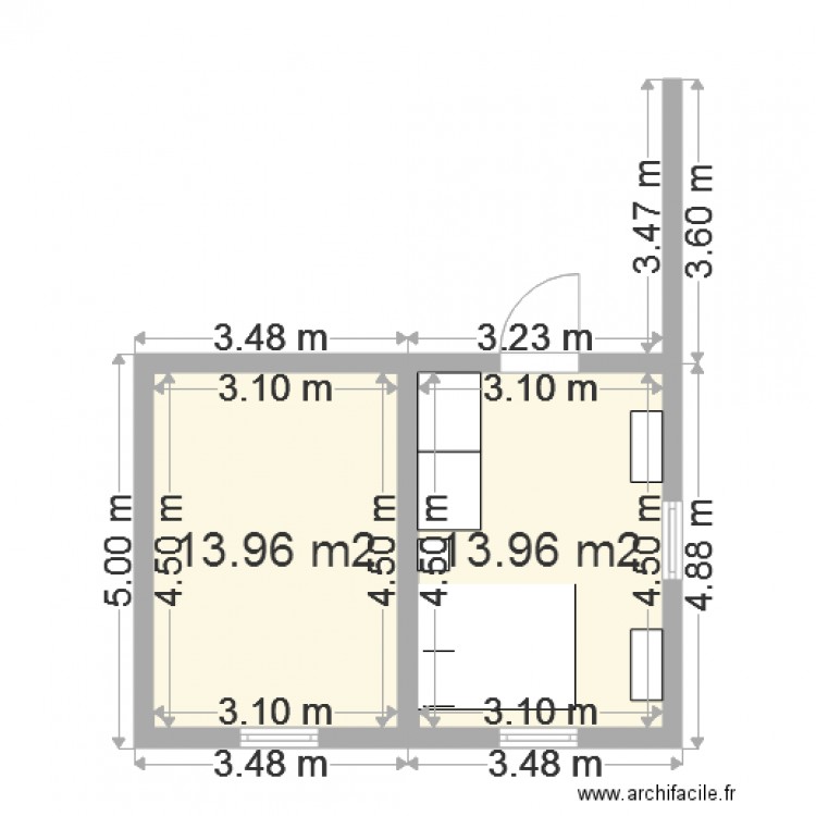maison bois 2. Plan de 0 pièce et 0 m2