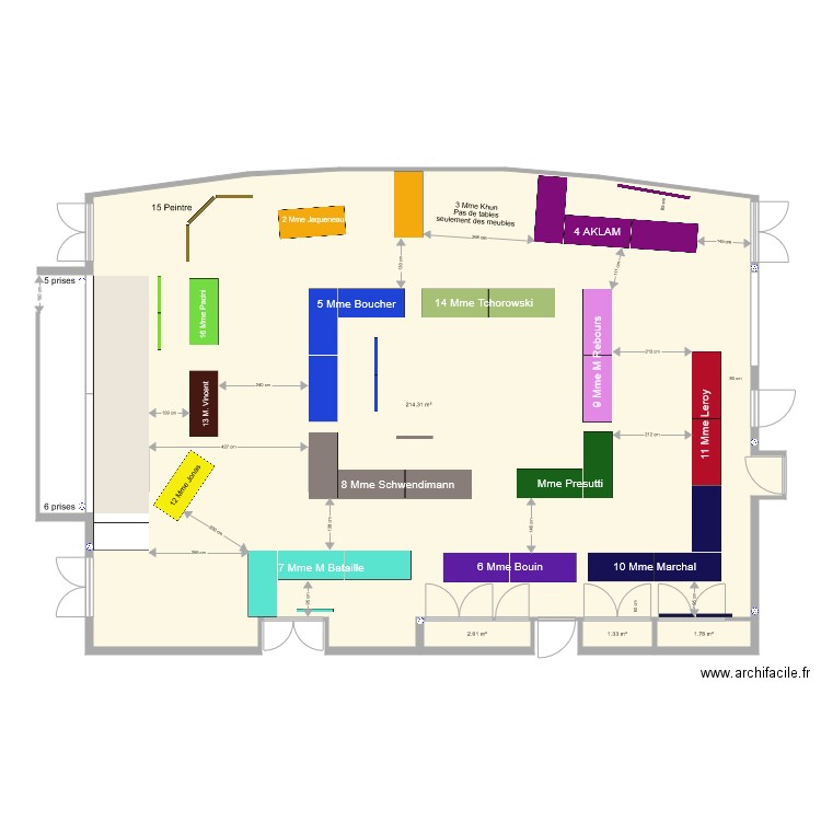 Salle des fêtes Kanfen avec exposants 2019 au 14 janvier 2019. Plan de 0 pièce et 0 m2