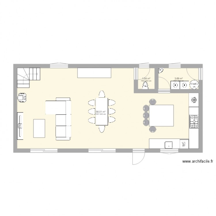 Maison Tordouet RDC. Plan de 0 pièce et 0 m2