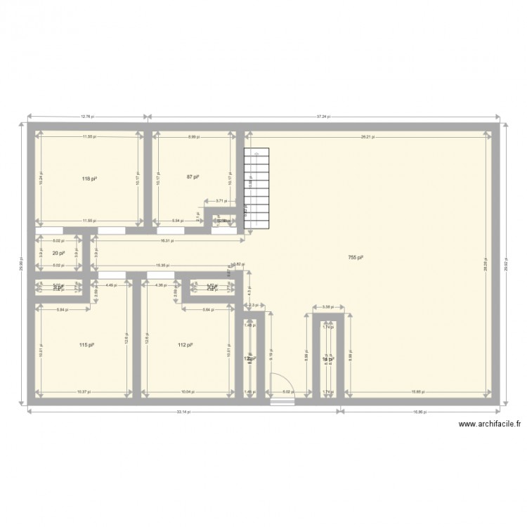 Maison St Joachim 2018. Plan de 0 pièce et 0 m2