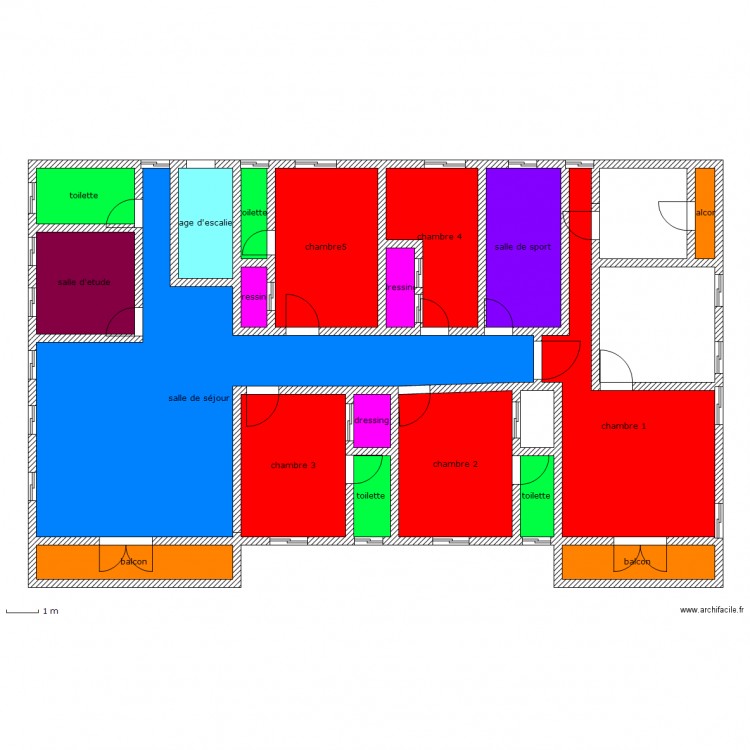 thomasdoll house etage. Plan de 0 pièce et 0 m2