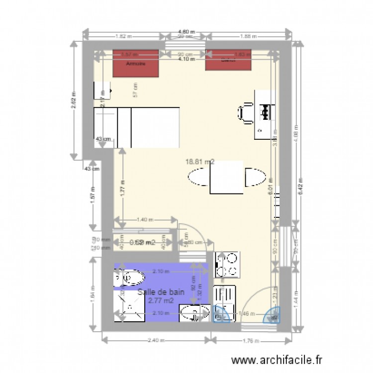 appartement Florian Vienne. Plan de 0 pièce et 0 m2