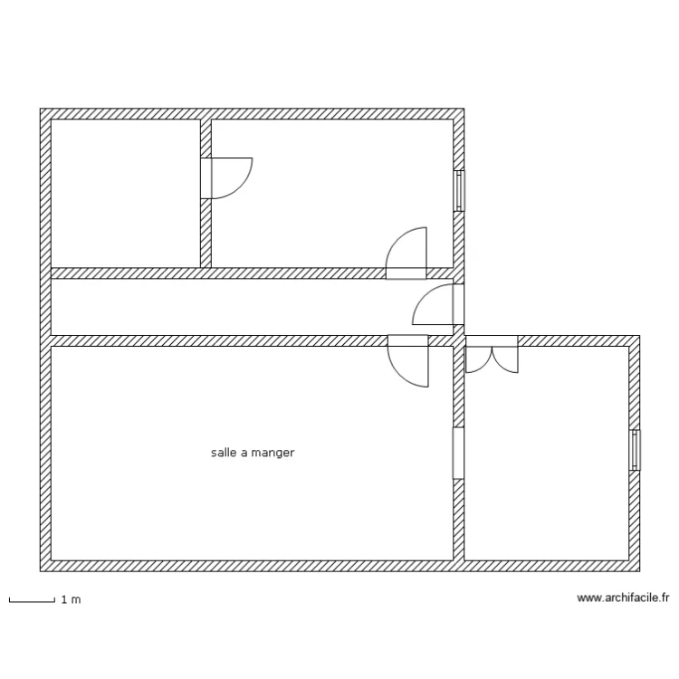maison. Plan de maison. Plan de