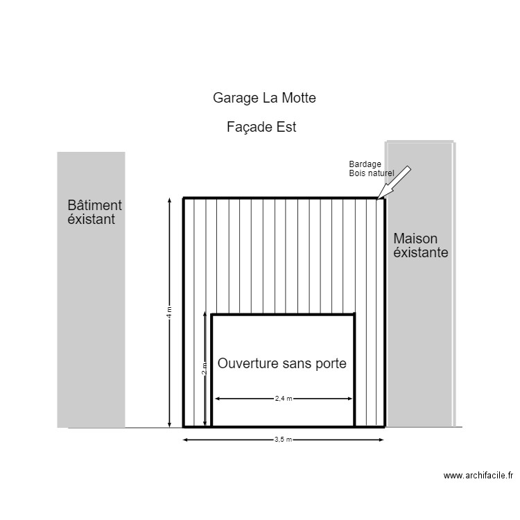 Garage la motte 5. Plan de 0 pièce et 0 m2