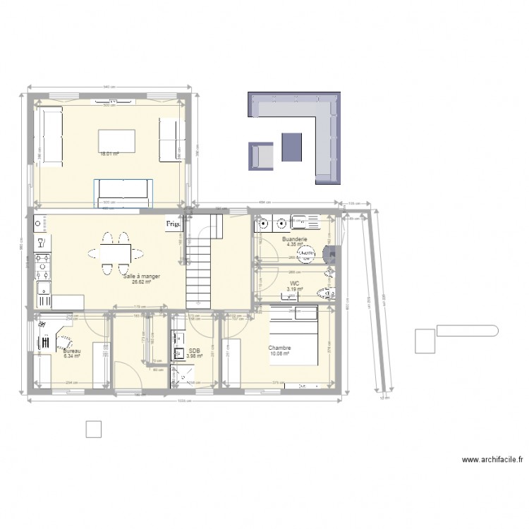 Hangar Maison auffret EF17. Plan de 0 pièce et 0 m2