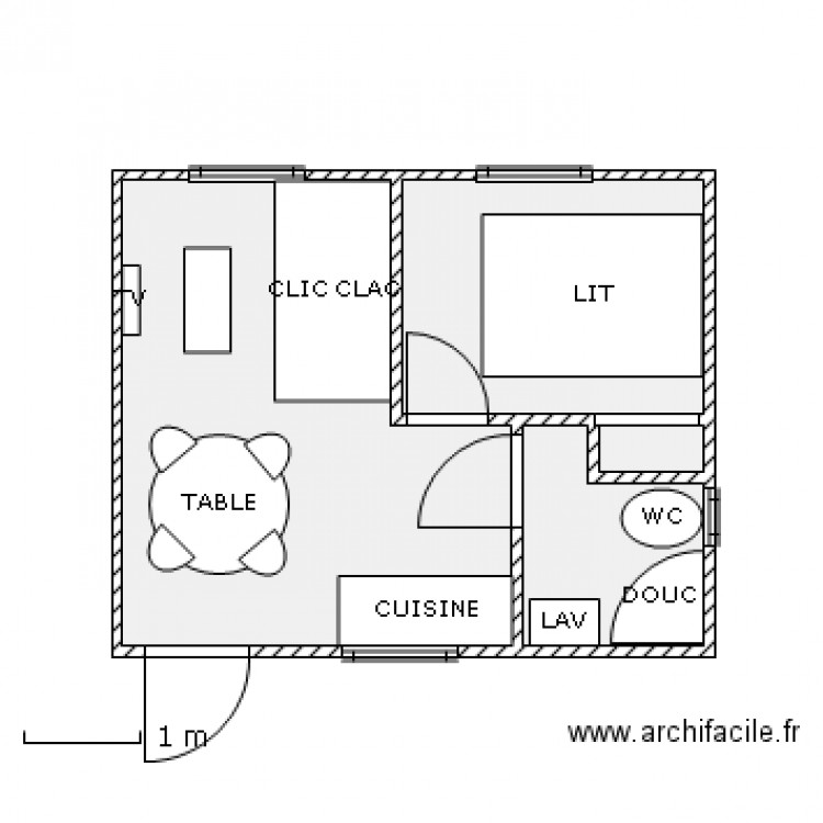 plan studio 20m2 plan de maison 20m2 plan studio 20m2 plan de maison 20m2