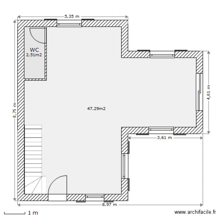 La Muette RDC V3 . Plan de 0 pièce et 0 m2