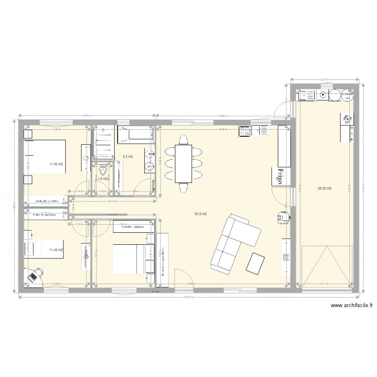 maison 2015 PLAN VIDE. Plan de 0 pièce et 0 m2