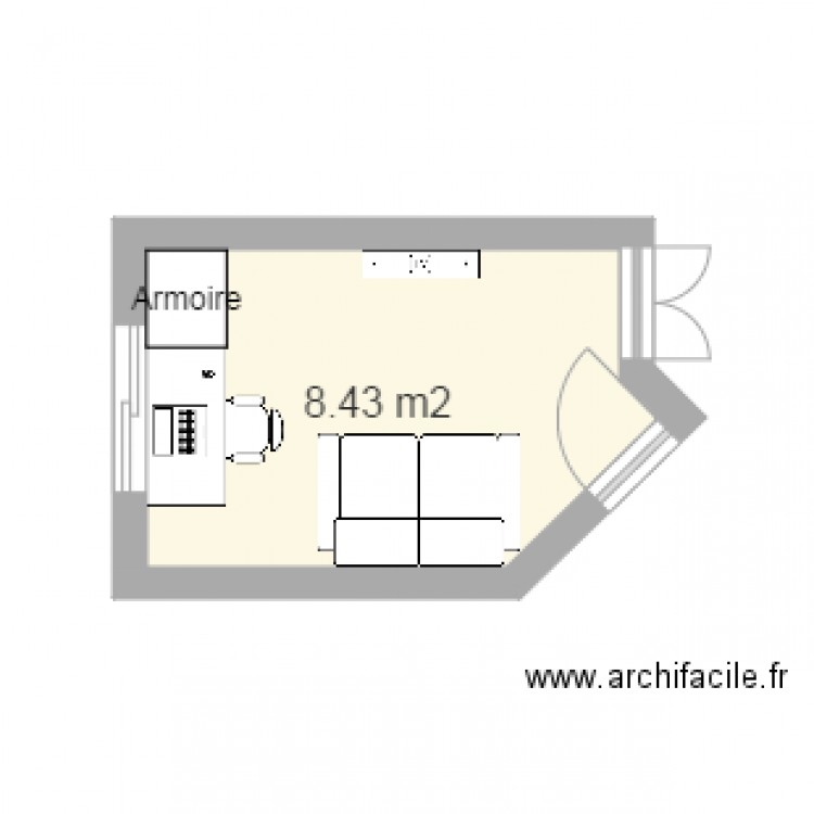 Chambre Nicolas Plan 2. Plan de 0 pièce et 0 m2