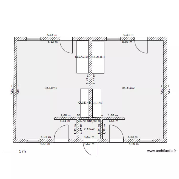 plan rech duplex. Plan de plan rech duplex. Plan de
