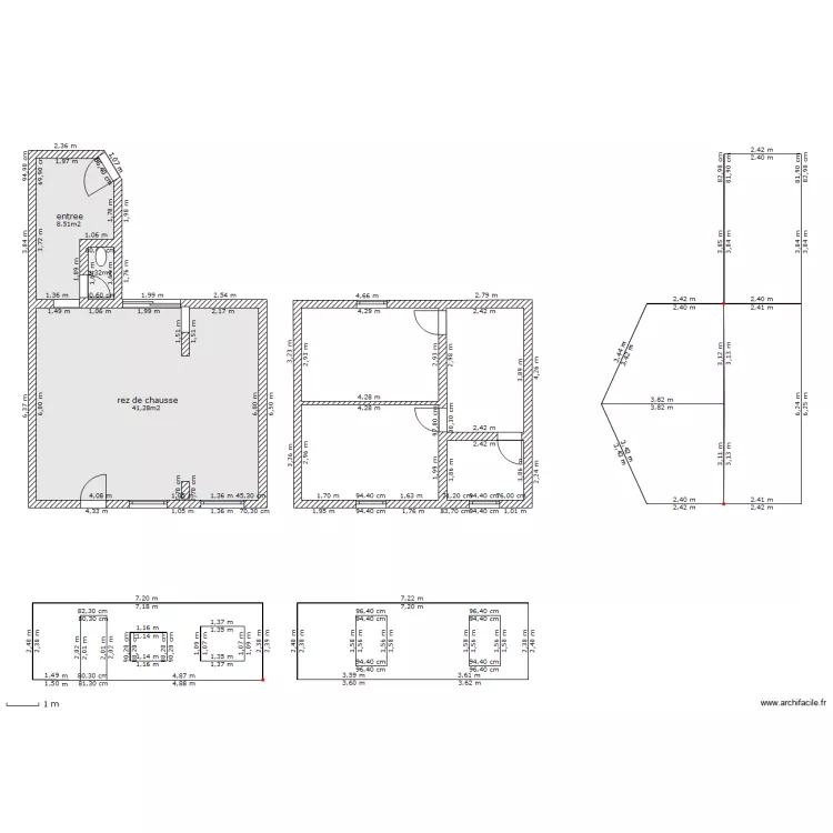 maison . Plan de maison . Plan de