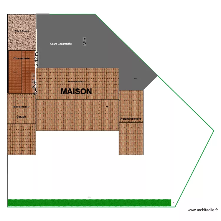 Plan Carport. Plan de Plan Carport. Plan de