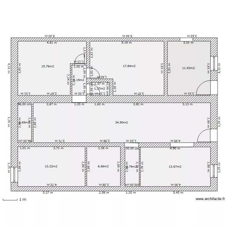 APPART ARRENTES 2. Plan de APPART ARRENTES 2. Plan de