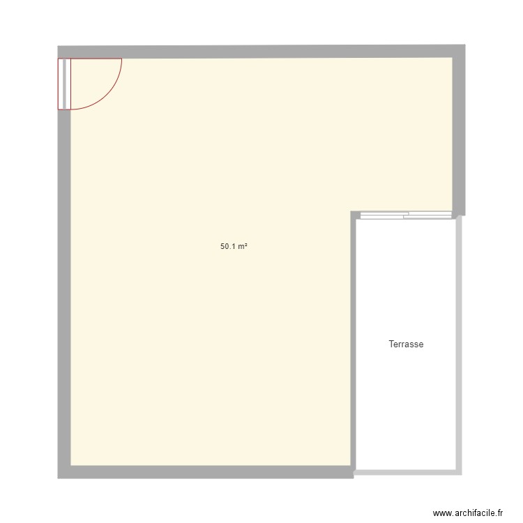 Appartement 60m carré Léa. Plan de 0 pièce et 0 m2