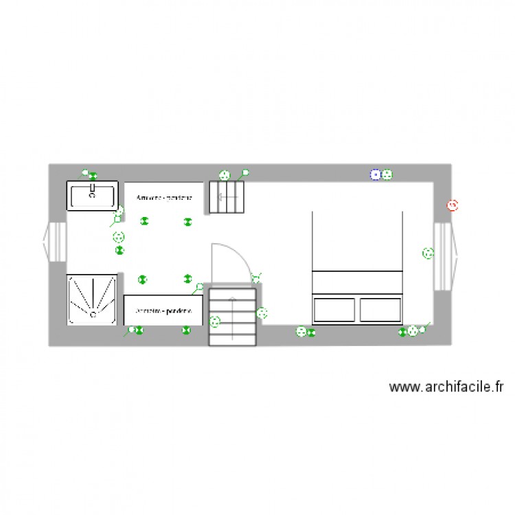 Surélévation garage rangueil 3 avec mezzanine. Plan de 0 pièce et 0 m2
