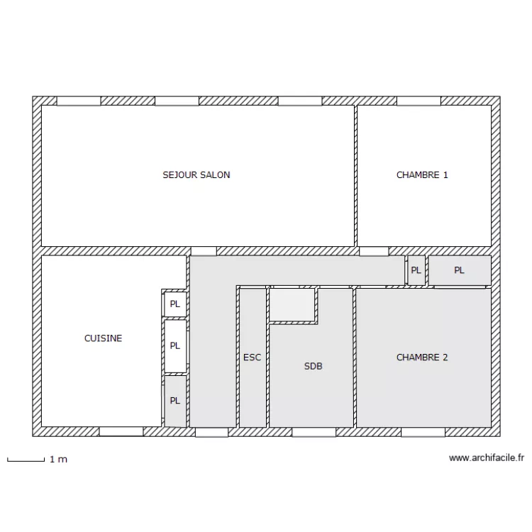 ELIANE Rez de Chaussée. Plan de ELIANE Rez de Chaussée. Plan de