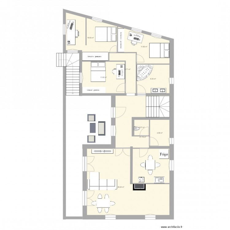 Maison Lucciana 2. Plan de 0 pièce et 0 m2
