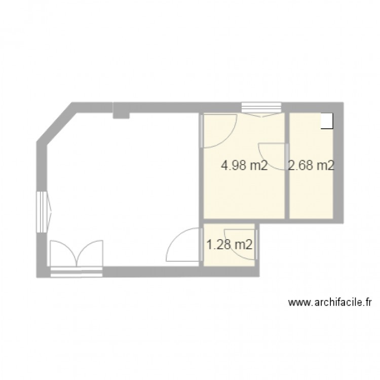 Appartement 1 Initial. Plan de 0 pièce et 0 m2