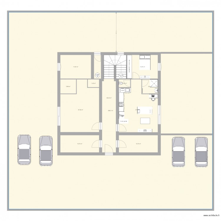 4 appartement. Plan de 0 pièce et 0 m2