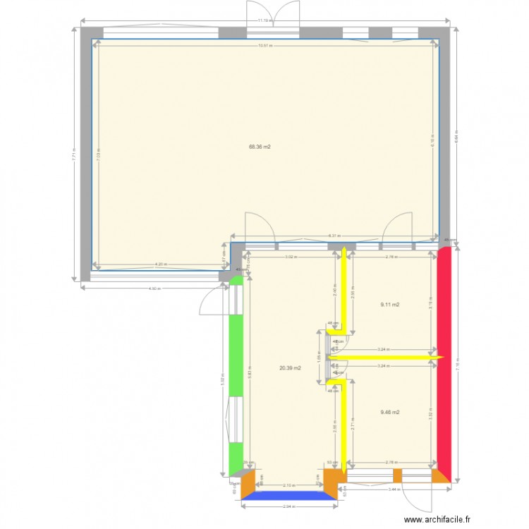 Maison Alfonslaan Simple Ajustée 19102016. Plan de 0 pièce et 0 m2