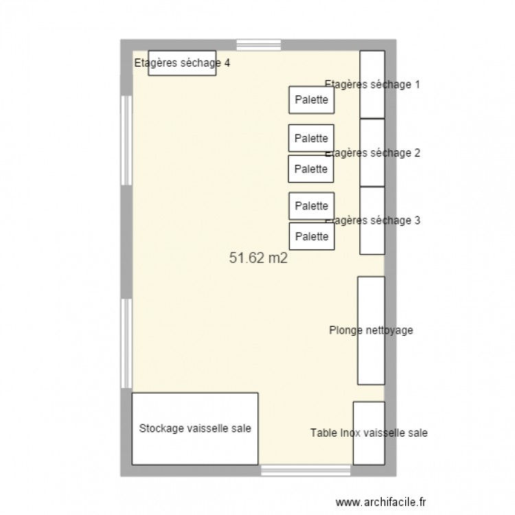 Salle de nettoyage Capsum 2. Plan de 0 pièce et 0 m2