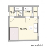 Plan Appartement Chemin de Rionza 3 2