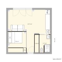 appartement gap 5 CV avec placard ds couloir