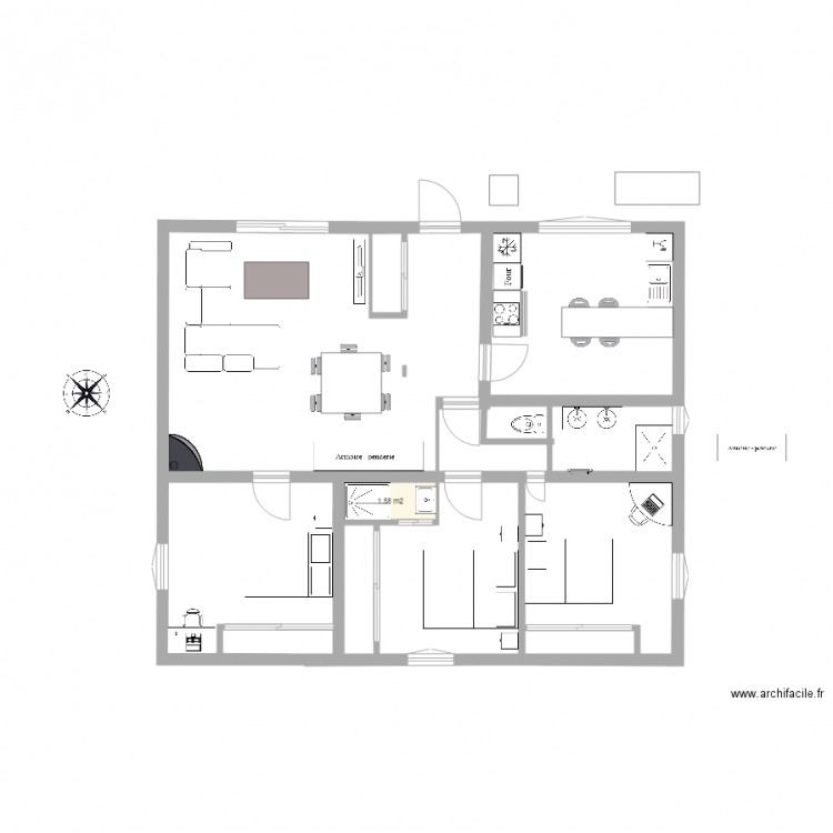 maison plan 7 2016 . Plan de 0 pièce et 0 m2