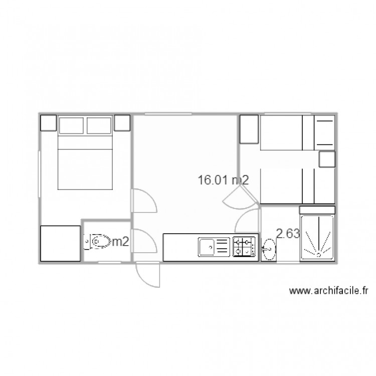 Mobil Homes LOISIRS 21 et 22. Plan de 0 pièce et 0 m2
