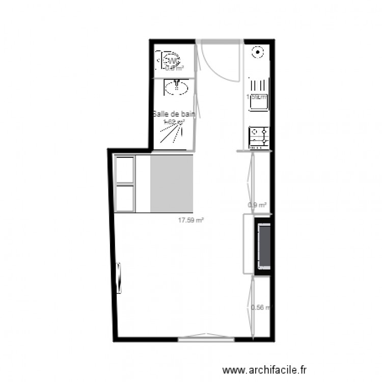 Lafeyette 1 étage centre gauche b. Plan de 0 pièce et 0 m2
