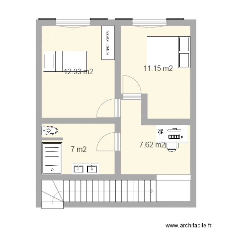 arizzi proposition 1 etage. Plan de 0 pièce et 0 m2